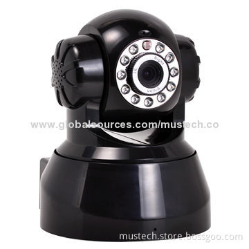 H.264 Night Vision P2P IP Camera, 12V DC/2.0A Power Supply, 60 Degrees Viewing Angle